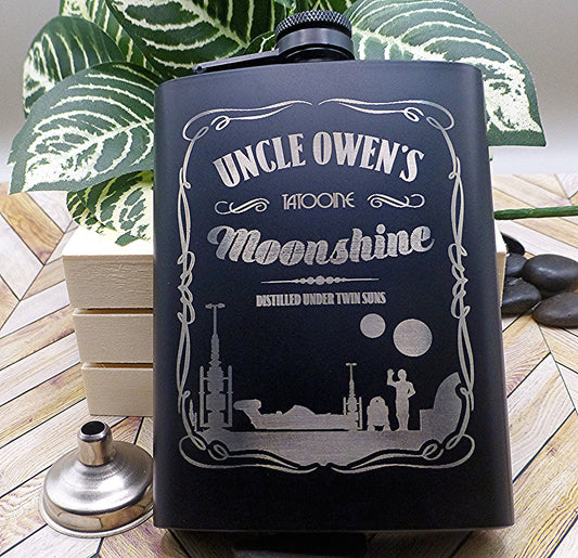 Star Wars Uncle Owen's Moonshine Flask